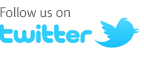 follow us on twitter
